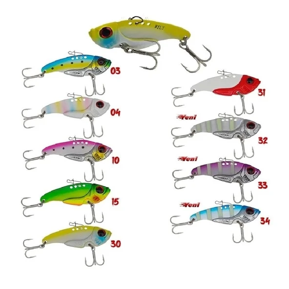 Vibrasyon Jig Wily Spoiled Vibrasyon 6Cm 21Gr Renk:33 - Resim 2