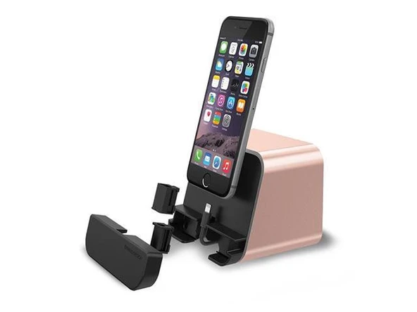 Verus New i-Depot Masaüstü Stand Dock Rose Gold - 3