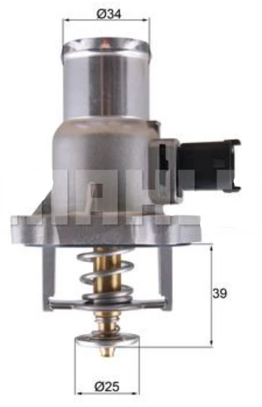 TERMOSTAT VECTRA C ASTRA H ASTRA G MERIVA A MERIVA B Z16XEP
