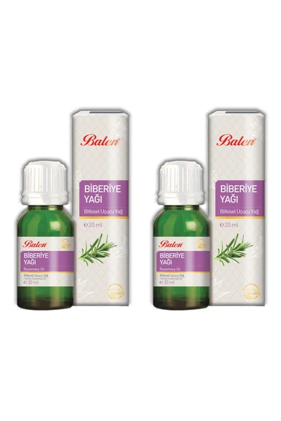 Balen Biberiye Yağı 20 ml 2 Adet