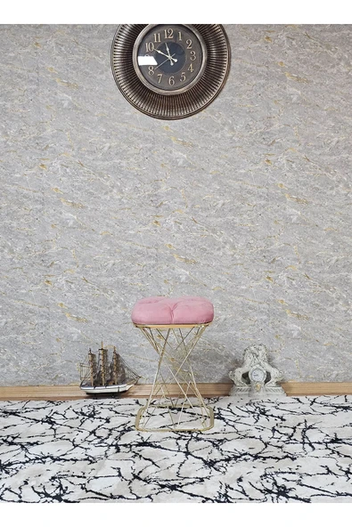 Kare Gold Kaplama  Pota - Pembe Babyface Kumaş  Puf , Bench , Puf Oturak , Bench , Ayak Ucu Oturak , Tabure , Makyaj Oturak - Resim 5