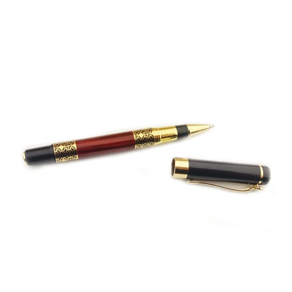İsme Kişiye Özel Gold İşlemeli Desenli Roller Kalem - 15