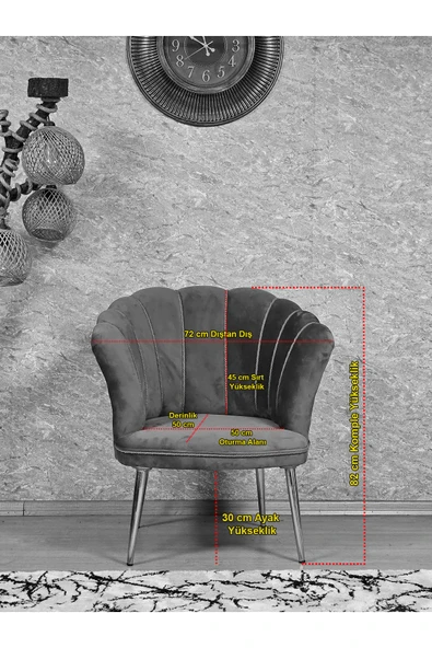 Tekli Beyaz Boyalı Sivriltme Ayak Gri Döşeme Papatya Çay Seti Koltuk Takımı , Balkon, Salon, Ofis, Cafe Koltuk Takımı
