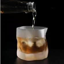 Linanware 6'lı Viski/kokteyl Tasarım Cam/dışı Silikon Kaplı Bardak 200 ml DSG-13
