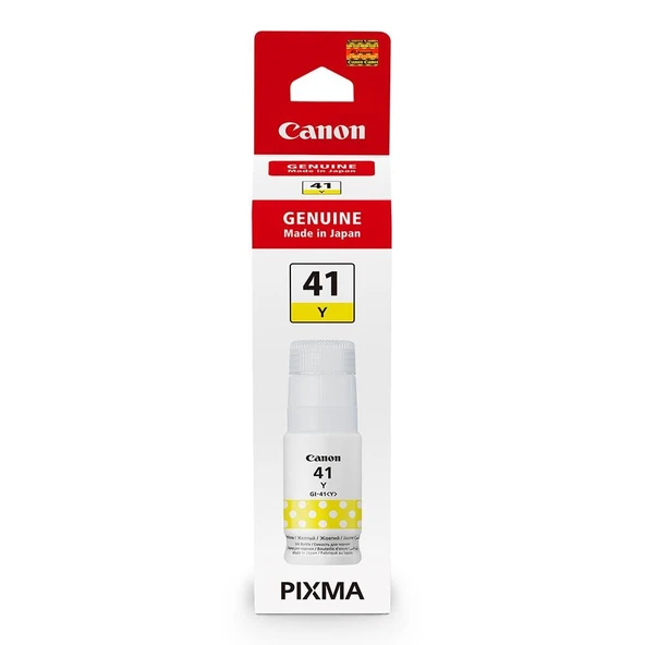 Canon GI-41/4545C001 Sarı Orjinal Mürekkep - 1