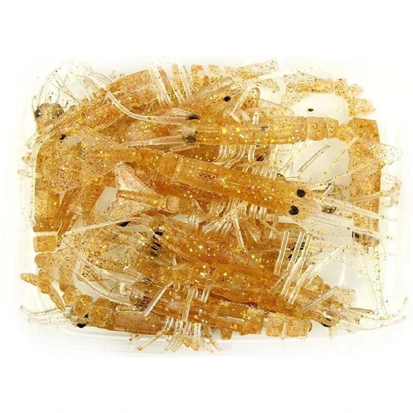 River Bezli Silikon Karides 5.5 Cm 5Li Paket Renk:01 ürün görseli 1