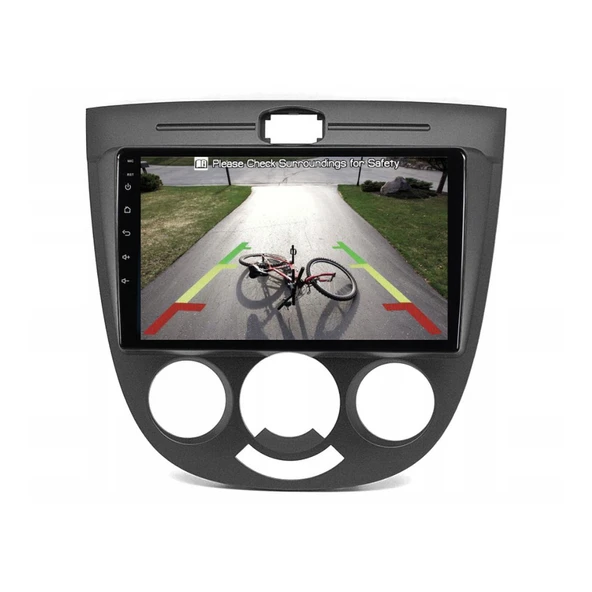 Chevrolet Lacetti Araç Multimedya Android Ekran Carplay Double Teyp 2+32 9" 04-13 Black BLUEWAY - Resim 4