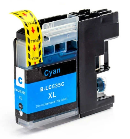 Brother LC535XL Mavi Muadil Kartuş - Resim 2