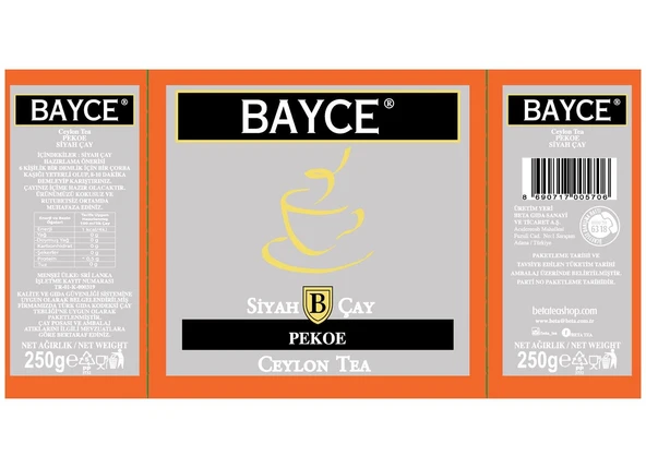 Bayce Pekoe Opp 250 GR - 4