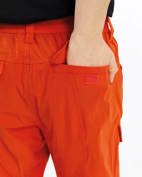 Mapamyumco Quick Dry Cargo Trekking Erkek Pantolon-TURUNCU - 9