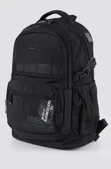 Ççs 51523 Laptop Bölmeli Siyah Sırt Çantası