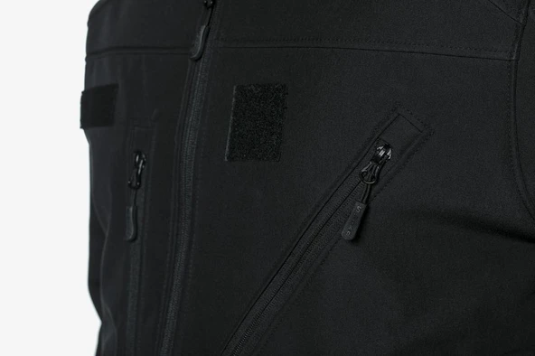 Single Sword Su ve Rüzgar Geçirmez Tactical Softshell Mont - 4
