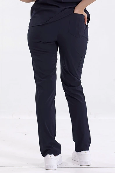 Brl Üniforma BRLSNAPS TEK ALT Torba Cepli Doktor ve Hemşire Pantolon Lacivert - 3