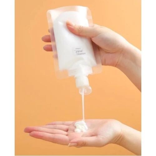 3 Adet 100ml Krem Şampuan Kabı Tekrar Kullanılabilir Set - 2