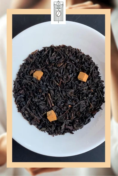 Mel and Mira  Premium Caramel Black Tea 50g, Karamel Aromalı Siyah Çay - 2