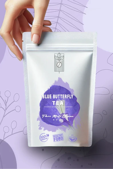 Mel and Mira  Premium Mavi Kelebek Çayı 50g, Blue Butterfly Tea