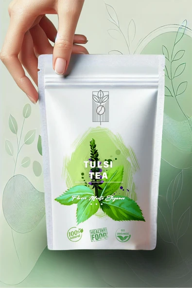 Mel and Mira  Loose Leaf Tulsi 25 gr, Hint Fesleğeni Bitki Çayı