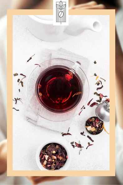 Mel and Mira  Premium Hibiscus Black Tea 50g, Hibiskuslu Siyah Çay - 2