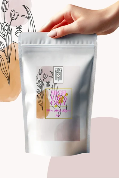 Mel and Mira  Special High Vibes Only Tea 50g, Özel Karışım Gül Çayı