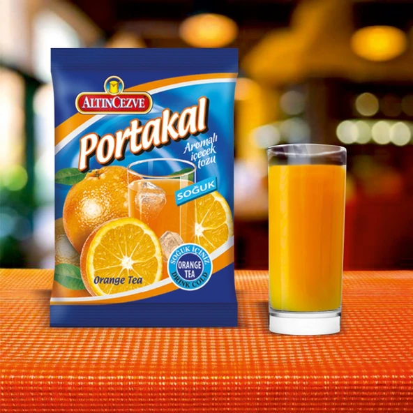 Altıncezve Şeftali-Karadut-Limon-Portakal Toz İçecek Soğuk - 450 gr - 4LÜ PAKET - Resim 4
