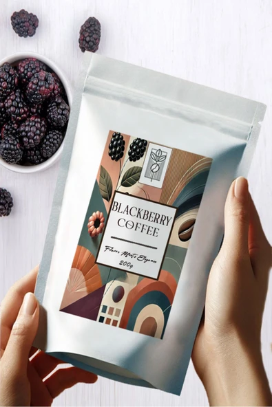 Mel and Mira  Blackberry Coffee 200g, Böğürtlen Aromalı Filtre Kahve