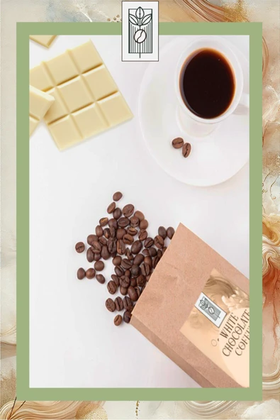 Mel and Mira  White Chocolate Bean Coffee 200g, Beyaz Çikolata Aromalı Çekirdek Kahve - 2