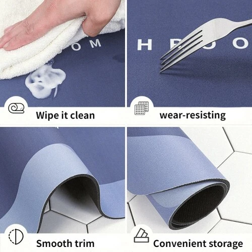 Süper Emici Banyo Duş Paspası - 2