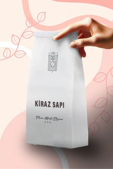 Mel and Mira  Premium Kiraz Sapı 50g, Kiraz Sapı Çayı, Cherry Stalk, Cerasus Avium