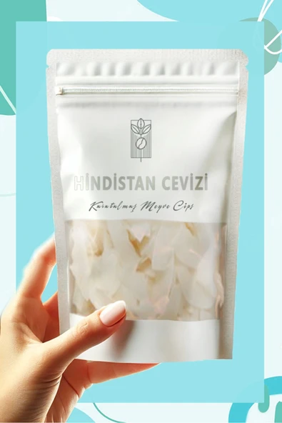Mel and Mira  Hindistan Cevizi Tropikal Meyve Kurusu 100g, Şeker İlavesiz, Dilimlenmiş - 5