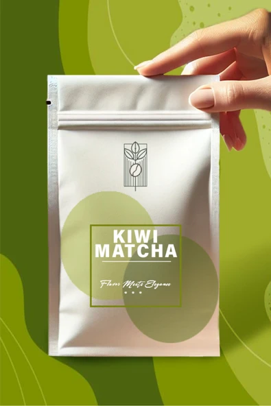 Mel and Mira  Kivi Aromalı Matcha Tozu 25g, Kiwi Matcha Powder