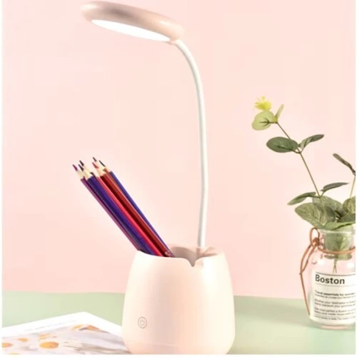 Halka LED USB Şarjlı Masa Lambası - 3
