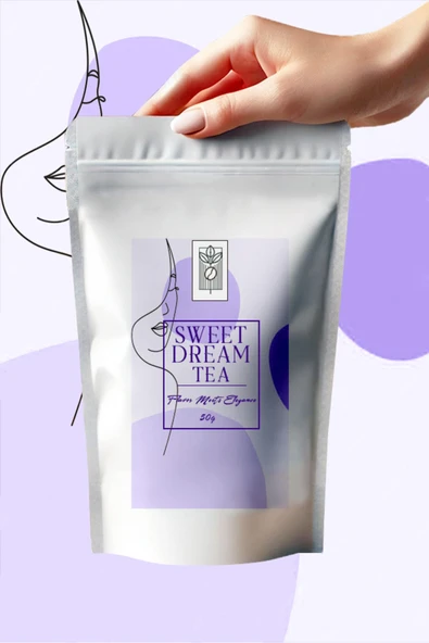 Mel and Mira  Special Sweet Dream Tea 50g, Özel Karışım Lavantalı Uyku Çayı