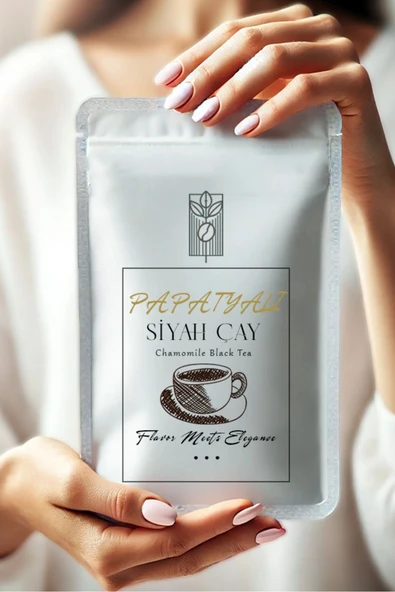 Mel and Mira  Premium Chamomile Black Tea 50g, Papatyalı Siyah Çay
