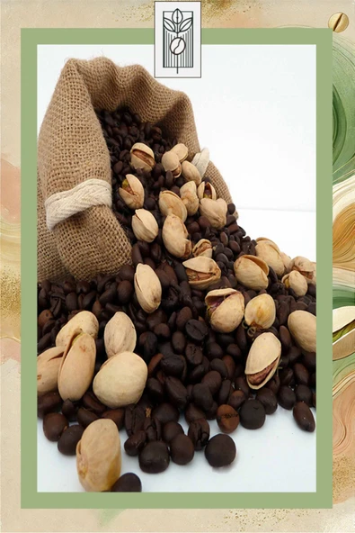 Mel and Mira  Pistachio Bean Coffee 200g, Antep Fıstığı Aromalı Çekirdek Kahve - 4