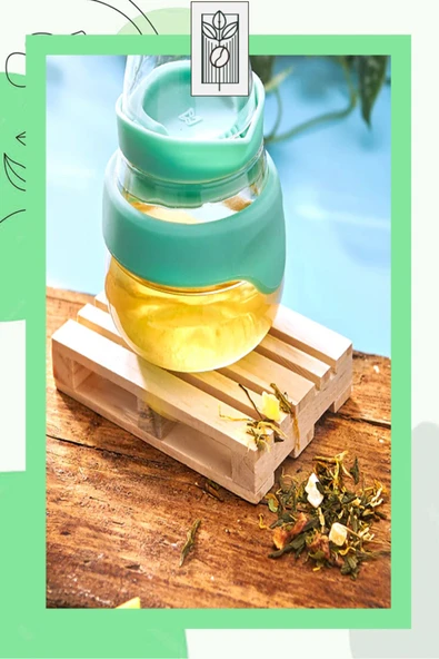 Mel and Mira  Special Green Mystic Tea 50g, Özel Karışım Kutsal Fesleğenli Yeşil Çay - 3
