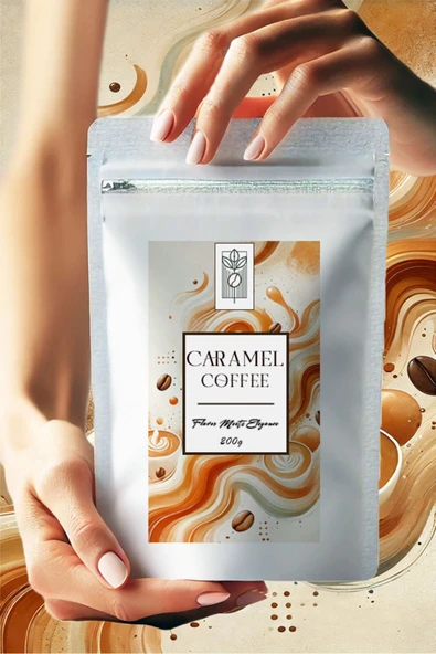Mel and Mira  Caramel Coffee 200g, Karamel Aromalı Filtre Kahve - 2