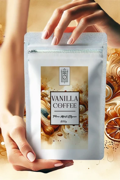 Mel and Mira  Vanilla Coffee 200g, Vanilya Aromalı Filtre Kahve - 2
