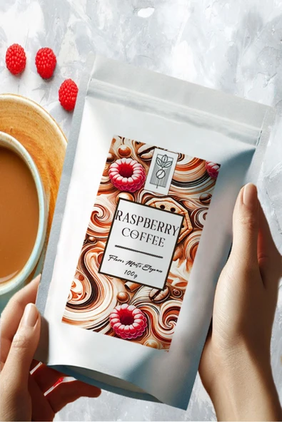 Mel and Mira  Raspberry Coffee 100g, Ahududu Aromalı Filtre Kahve