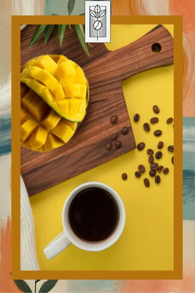Mel and Mira  Mango Coffee 100g, Mango Aromalı Filtre Kahve - 3