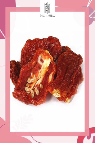 Mel and Mira  Organik Kurutulmuş Köy Dometesi 80g, Güneşte Kurutulmuş Doğal Ev Yapımı - 4