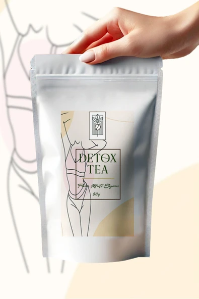 Mel and Mira  Special Detox Tea 50g, Özel Karışım Kıvırcık Naneli Yeşil Çay