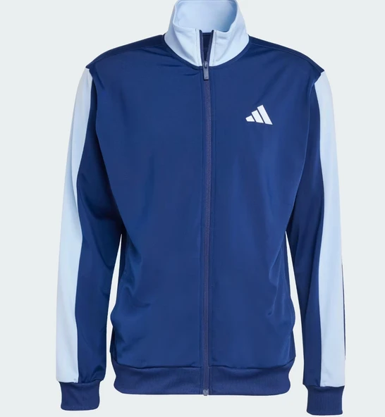 adidas Sportswear Basic Tricot Colorblock TS Erkek Eşofman Takımı JI8898 - Resim 5