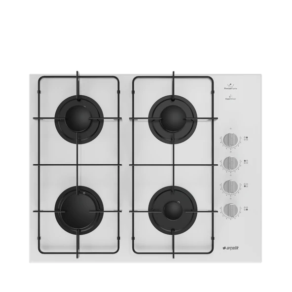 Arçelik OCD D 651-2 EKB Gazlı Cam Tablalı Ocak - Resim 2
