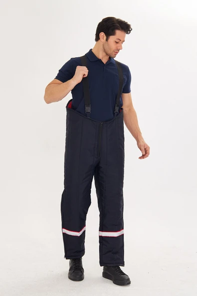 Orange Safety  Reflektörlü SHD Frozen Bahçıvan Tulum - Resim 2