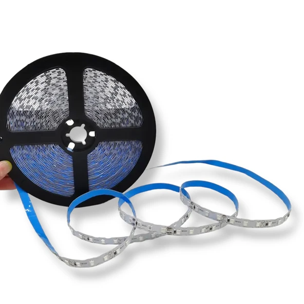 Zigzag Led şerit bant ikinci nesil neon uygun (Limon sarısı) 10 metre aydınlatma ışık elastik dayanıklı bükülebilir ürün görseli 1