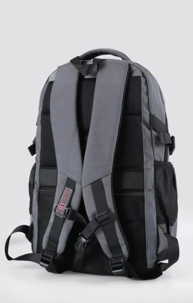 Ççs 51523 Laptop Bölmeli Gri Sırt Çantası - 3