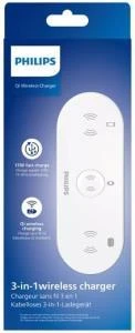 Philips DLP9230NW QI Beyaz 3in1 Kablosuz Hızlı Şarj Aleti Outlet - 2