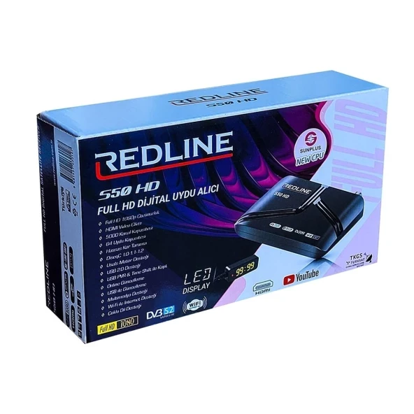 Redline S50 Hd Full Hd 1080P Mini Uydu Alıcı