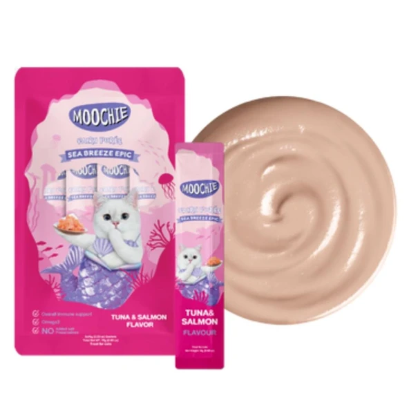Moochie Sıvı Kedi Ödülü Ton-Somon 30x15 Gr - Resim 2