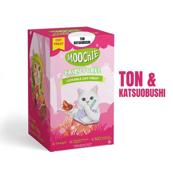 Moochie Sıvı Kedi Ödülü Ton-Katsuobushi 30x15 Gr - 1